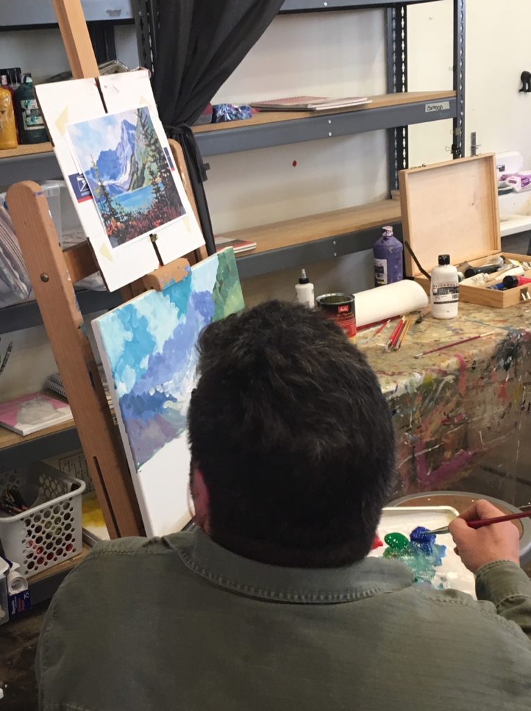 Painting Demonstration With Mark Oberndorf Recap